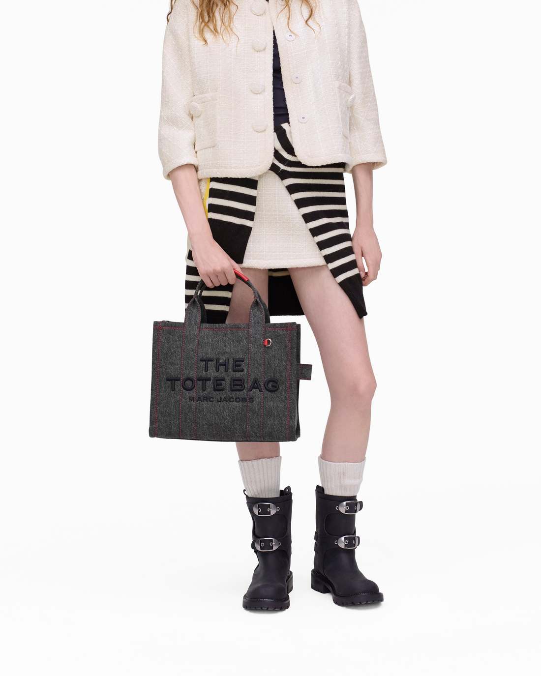 Marc Jacobs Customer Favorite | The Year Of The Horse Canvas Medium Tote Bag Black Multi