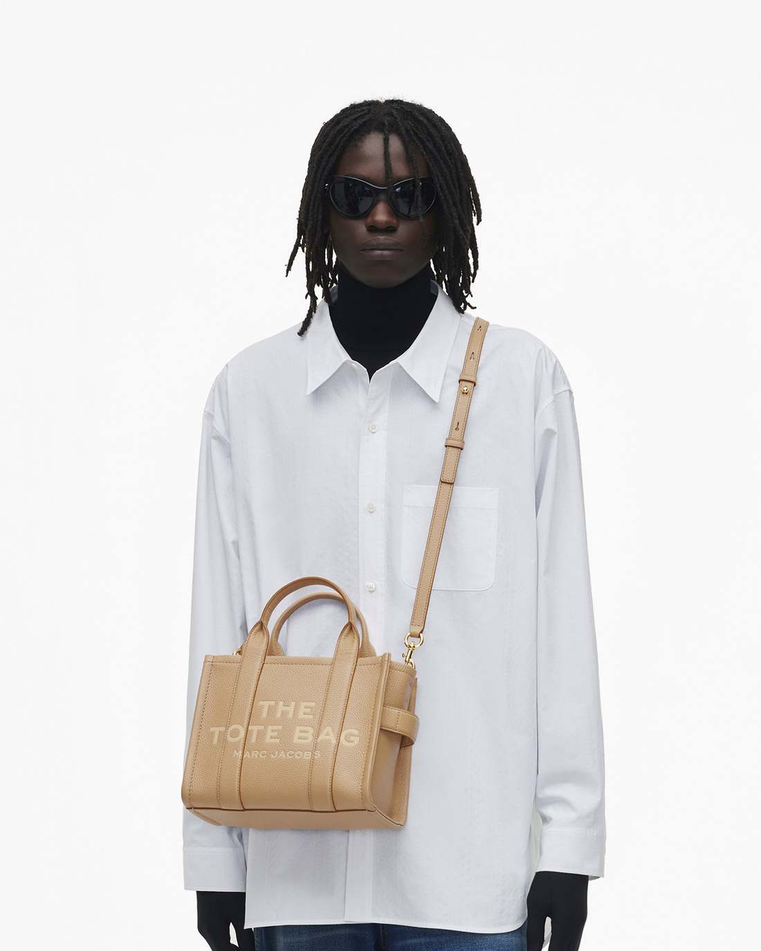 Marc Jacobs Special Offer | The Leather Small Tote Bag Camel
