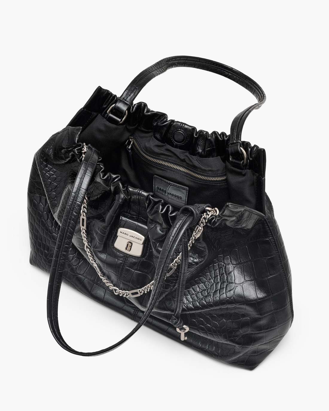 Marc Jacobs Smart Buy | The Croc Cristina Tote Black