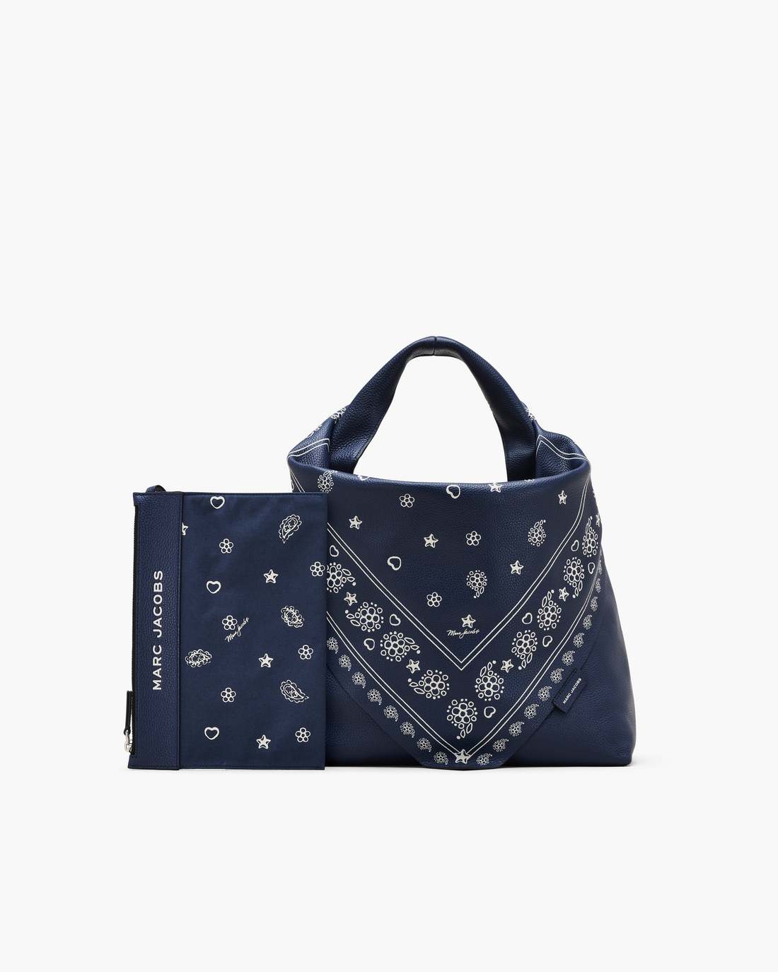 Marc Jacobs Featured | The Bandana Sack Bag Navy Multi