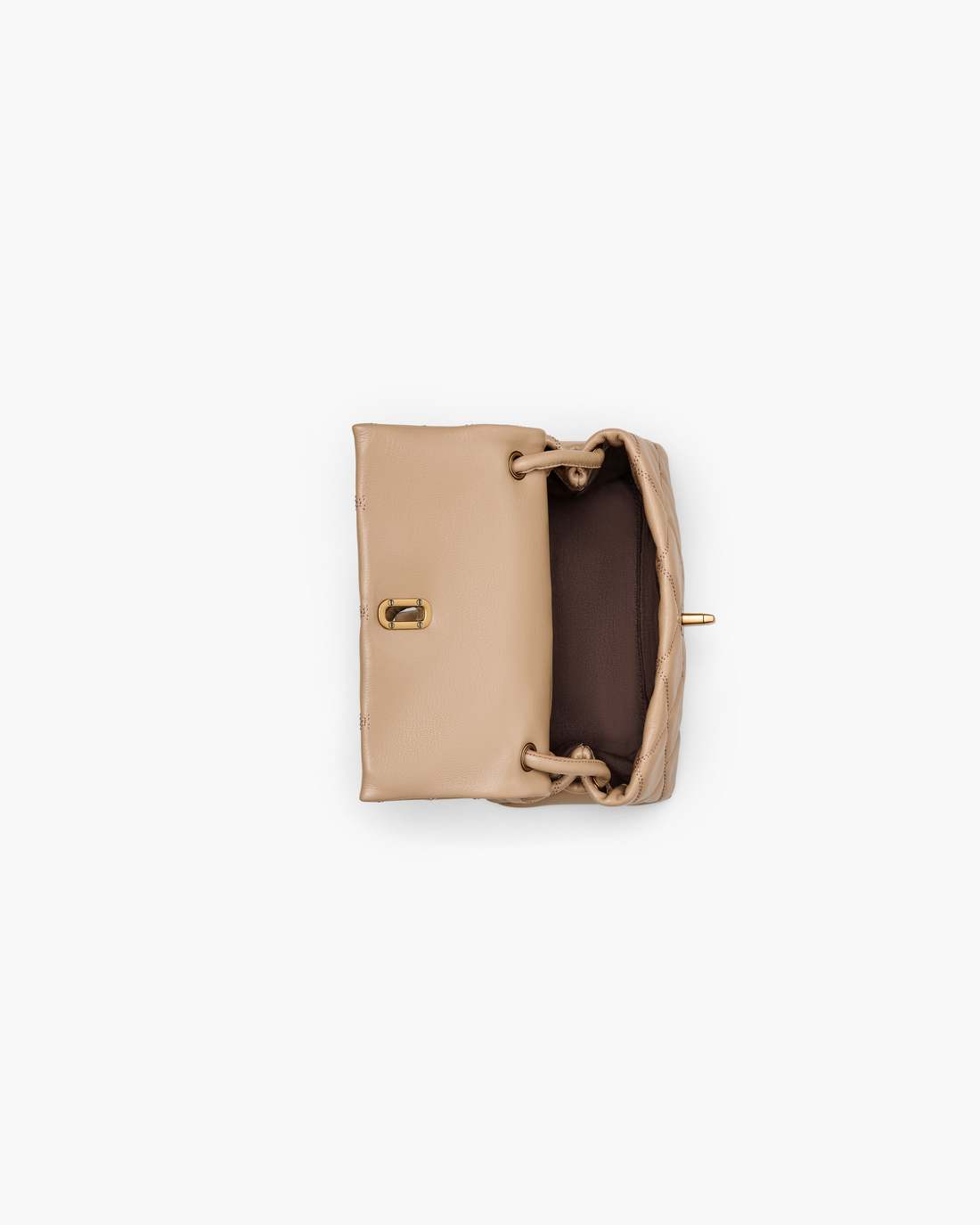 Marc Jacobs Best Price | The Quilted Mini Dual Shoulder Bag Camel