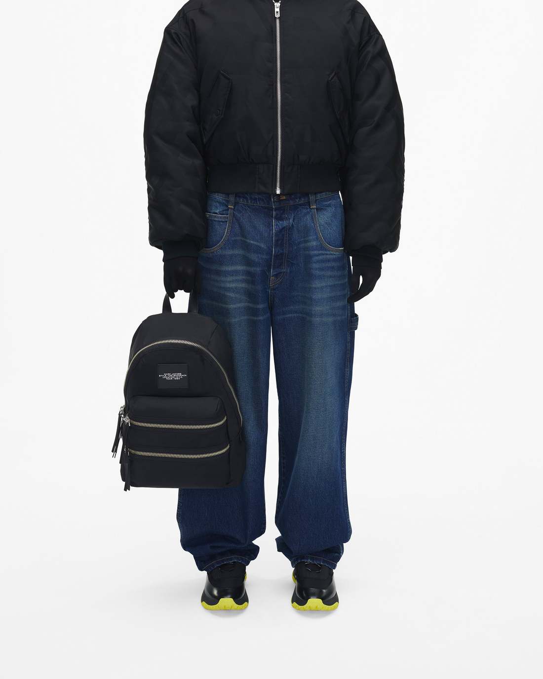 Marc Jacobs Discount | The Biker Nylon Large Backpack Black