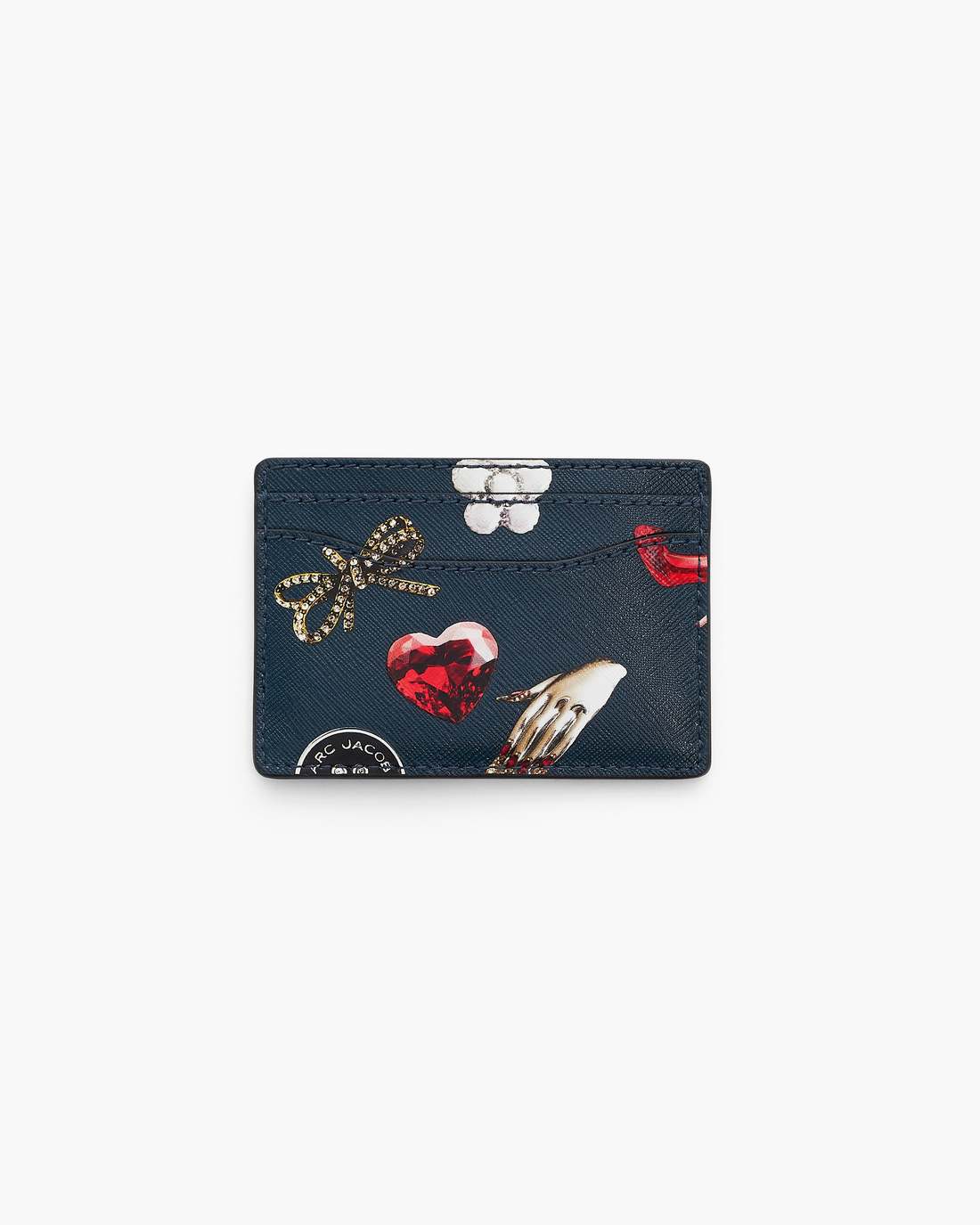 Marc Jacobs Essential | The Trinket Utility Snapshot Card Case Navy Multi