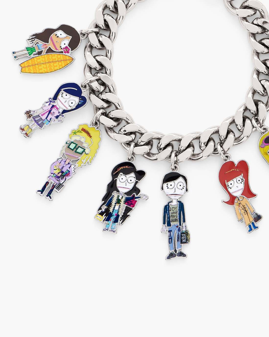 Marc Jacobs Top Pick | The Cities Charm Bracelet Silver/Multi