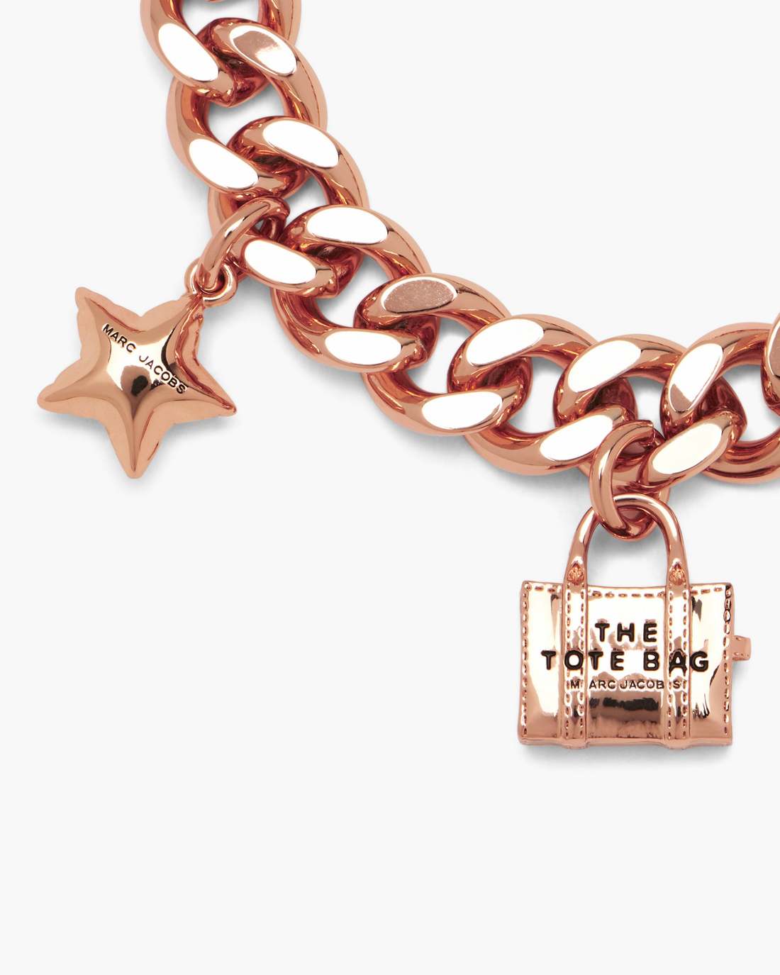 Marc Jacobs Smart Buy | The Mini Icon Charm Bracelet Antique Rose Gold