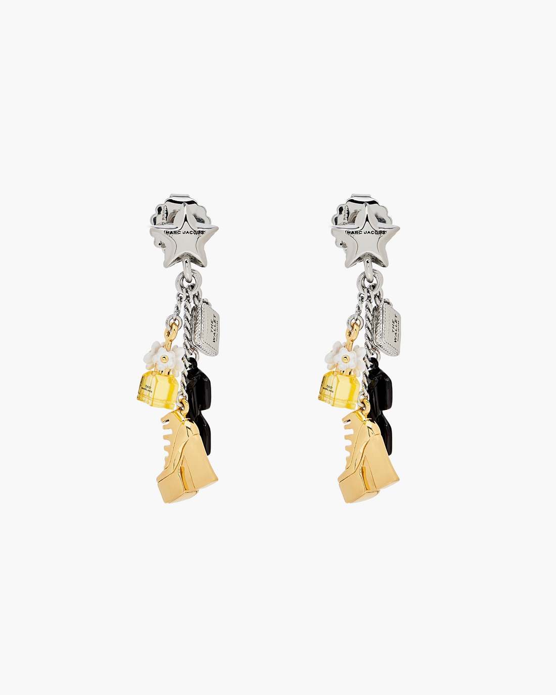 Marc Jacobs Best Price | The Mini Icon Charm Earrings Gold/Silver