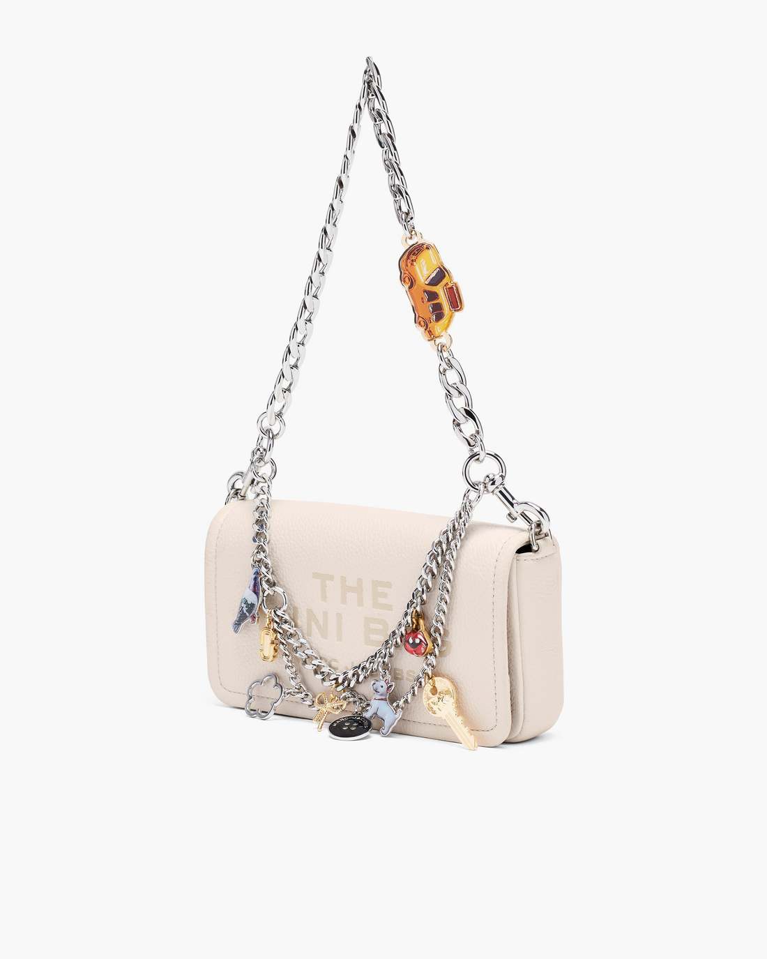 Marc Jacobs New | The Trinket Charm Chain Shoulder Strap Nickel