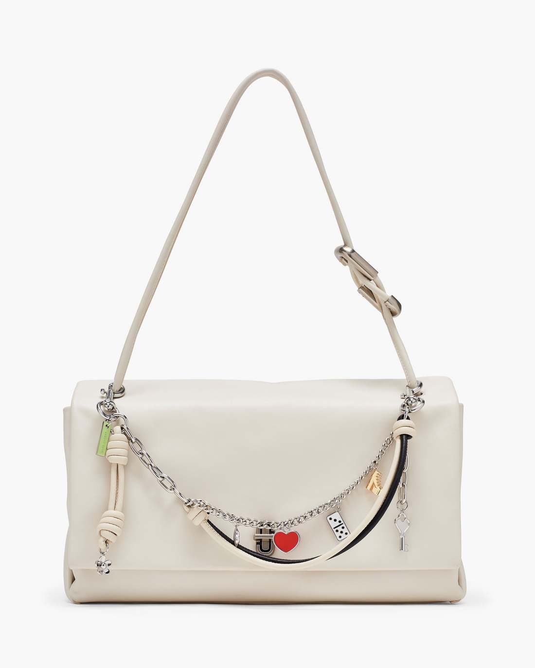 Marc Jacobs Deals | The Mini Icon Chain Bag Charm Black/Cloud White