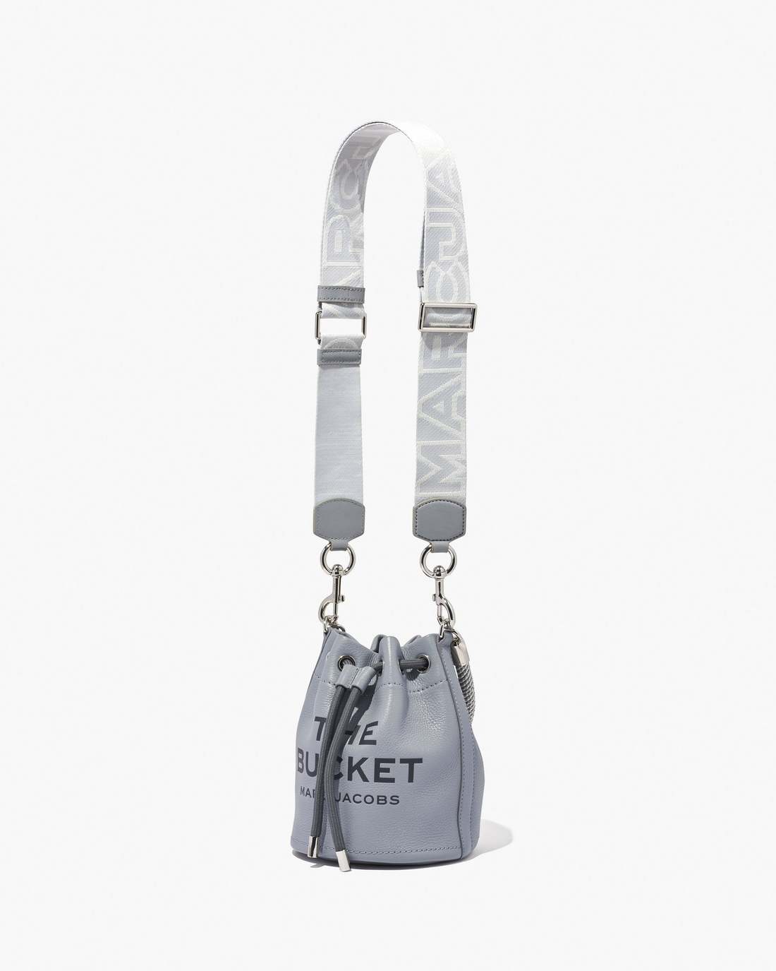 Marc Jacobs Featured | The Outline Logo Webbing Strap Wolf Grey Multi