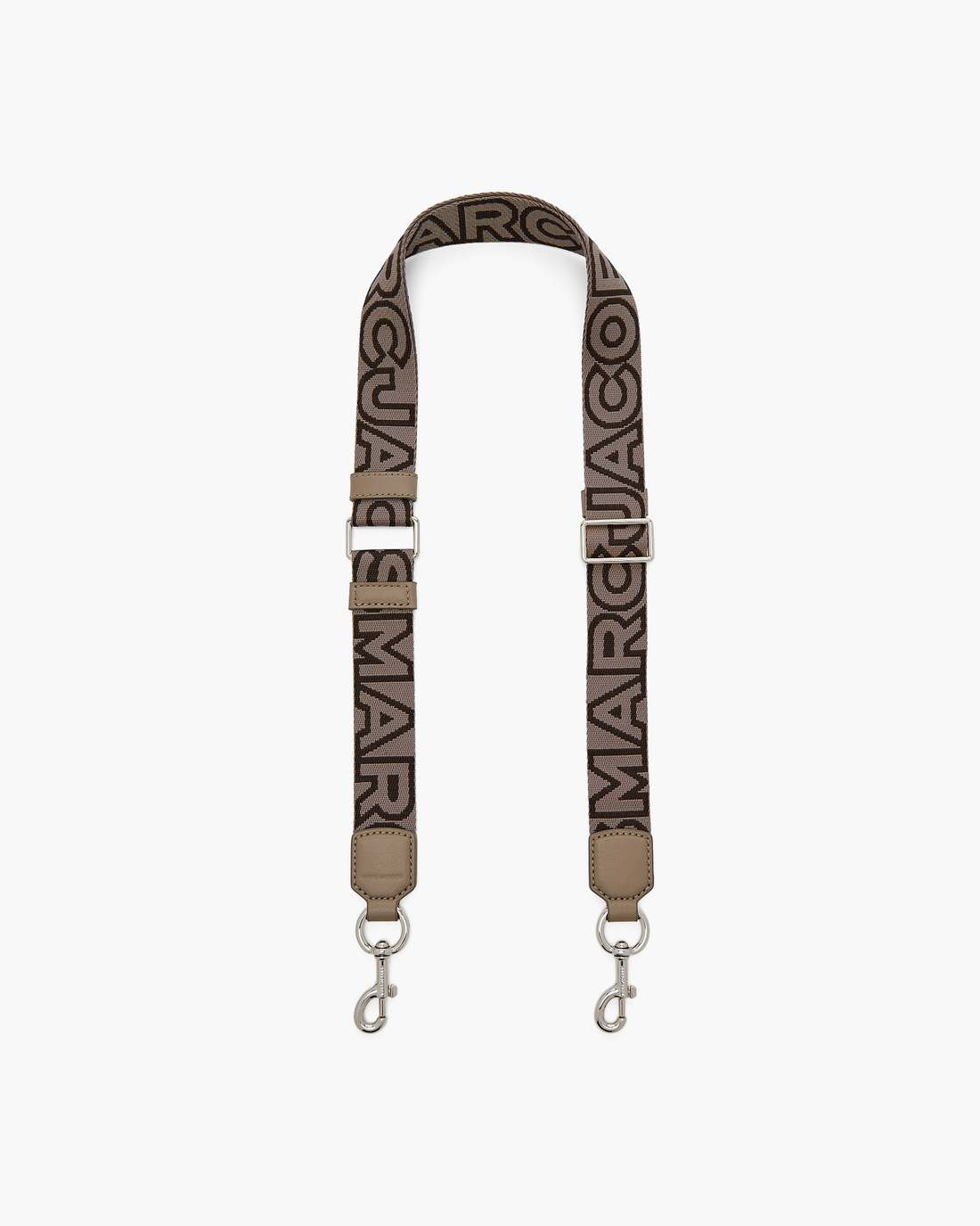 Marc Jacobs Smart Buy | The Thin Outline Logo Webbing Strap Cement Multi