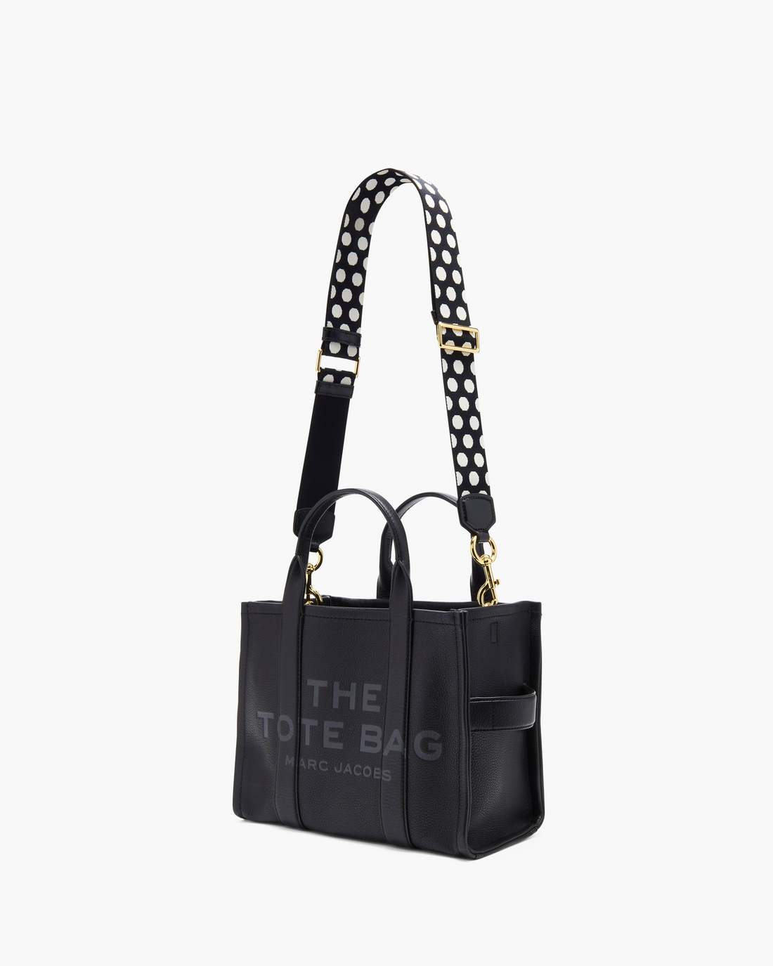 Marc Jacobs Signature | MEDIUM POLKA DOT STRAP Black Multi
