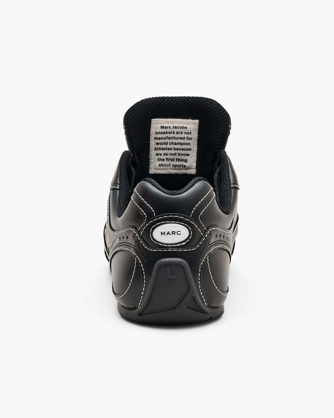 Marc Jacobs Signature | The Stitched 72 Spring Sneaker Black