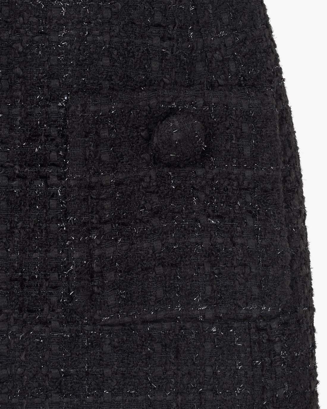 Marc Jacobs Classic | Sculptural Tweed Dress Black