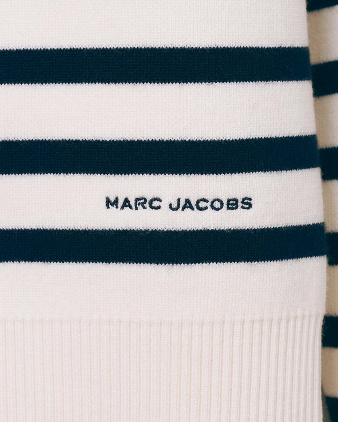 Marc Jacobs Exclusive | Breton Stripe Crewneck White/Navy
