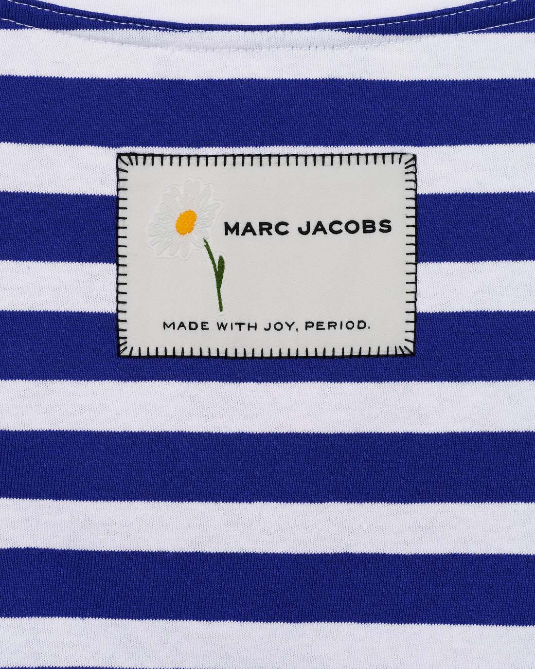 Marc Jacobs Classic | Daisy Striped Longsleeve Pansy/White