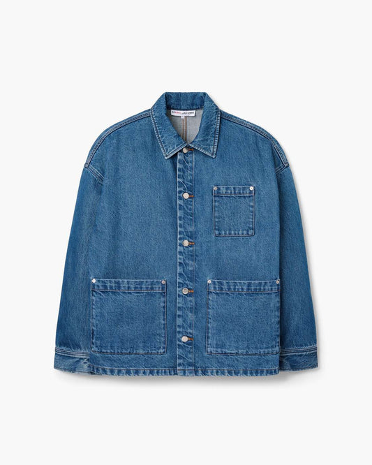 Marc Jacobs Special Offer | The A.P.C. X Marc Jacobs Denim Unisex Jacket Washed Indigo