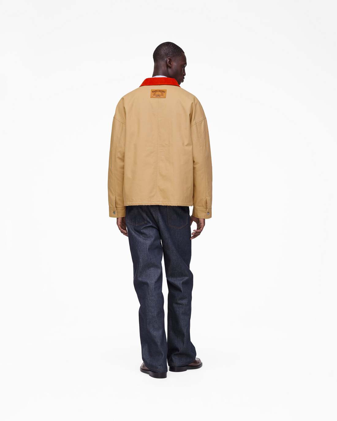 Marc Jacobs Everyday | The A.P.C. X Marc Jacobs Stoned Canvas Unisex Jacket Camel