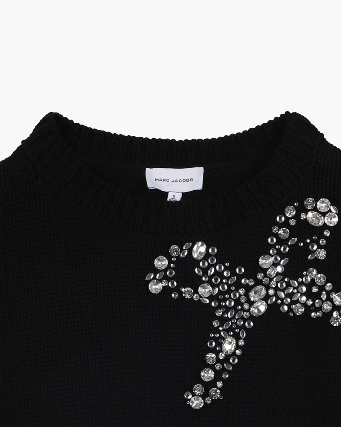 Marc Jacobs Essential | The Gem Bow Sweater Black