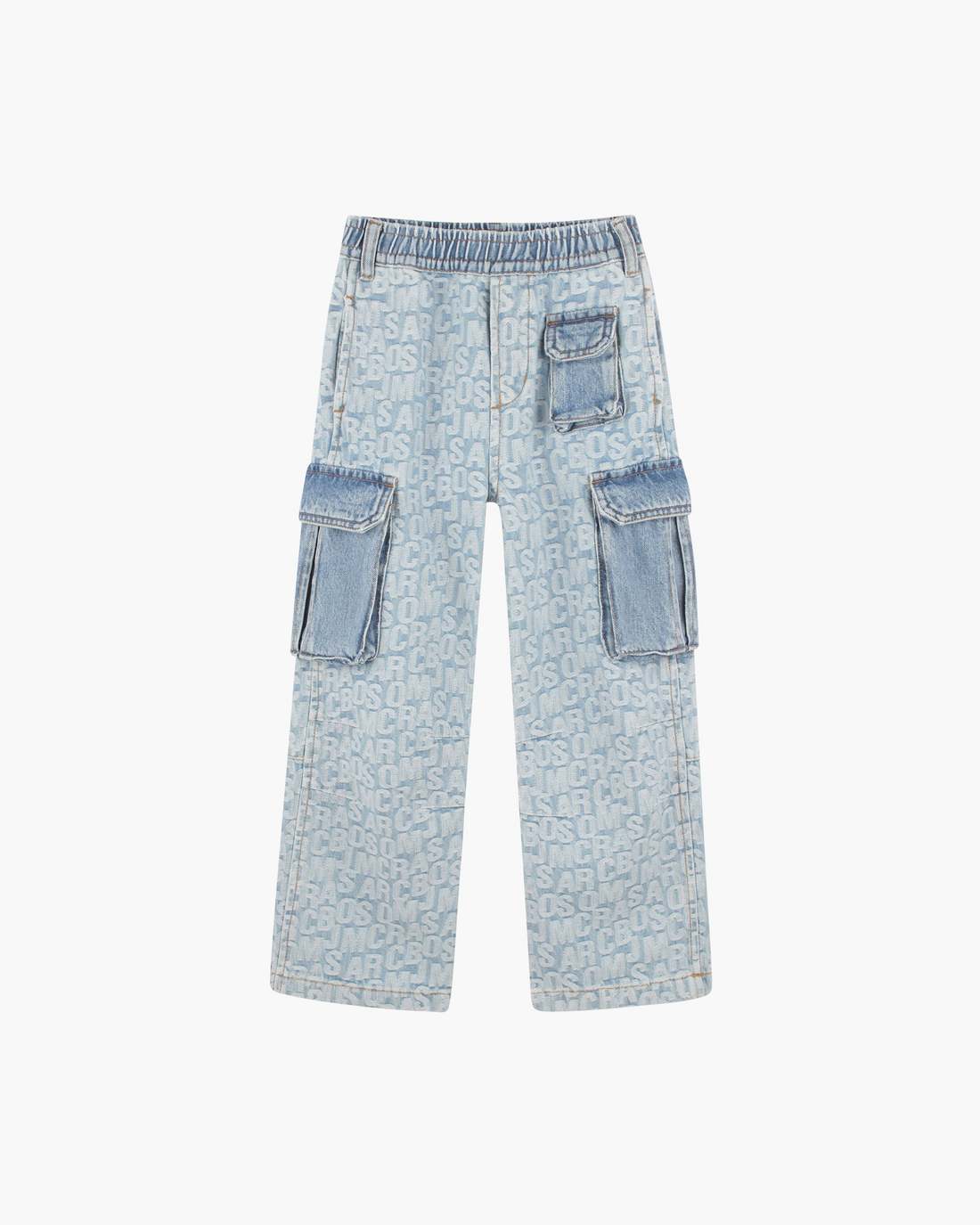 Marc Jacobs Recommended | The Jumbled Logo Cargo Pant Blue