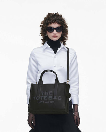 Marc Jacobs Discount | The Leather Medium Tote Bag Black