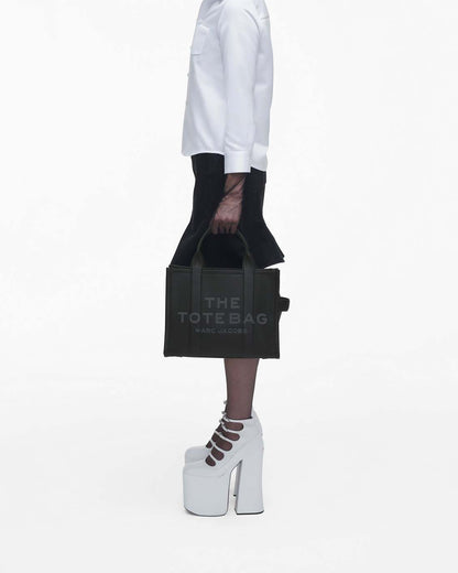 Marc Jacobs Discount | The Leather Medium Tote Bag Black