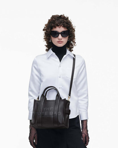Marc Jacobs Recommended | The Leather Small Tote Bag Black