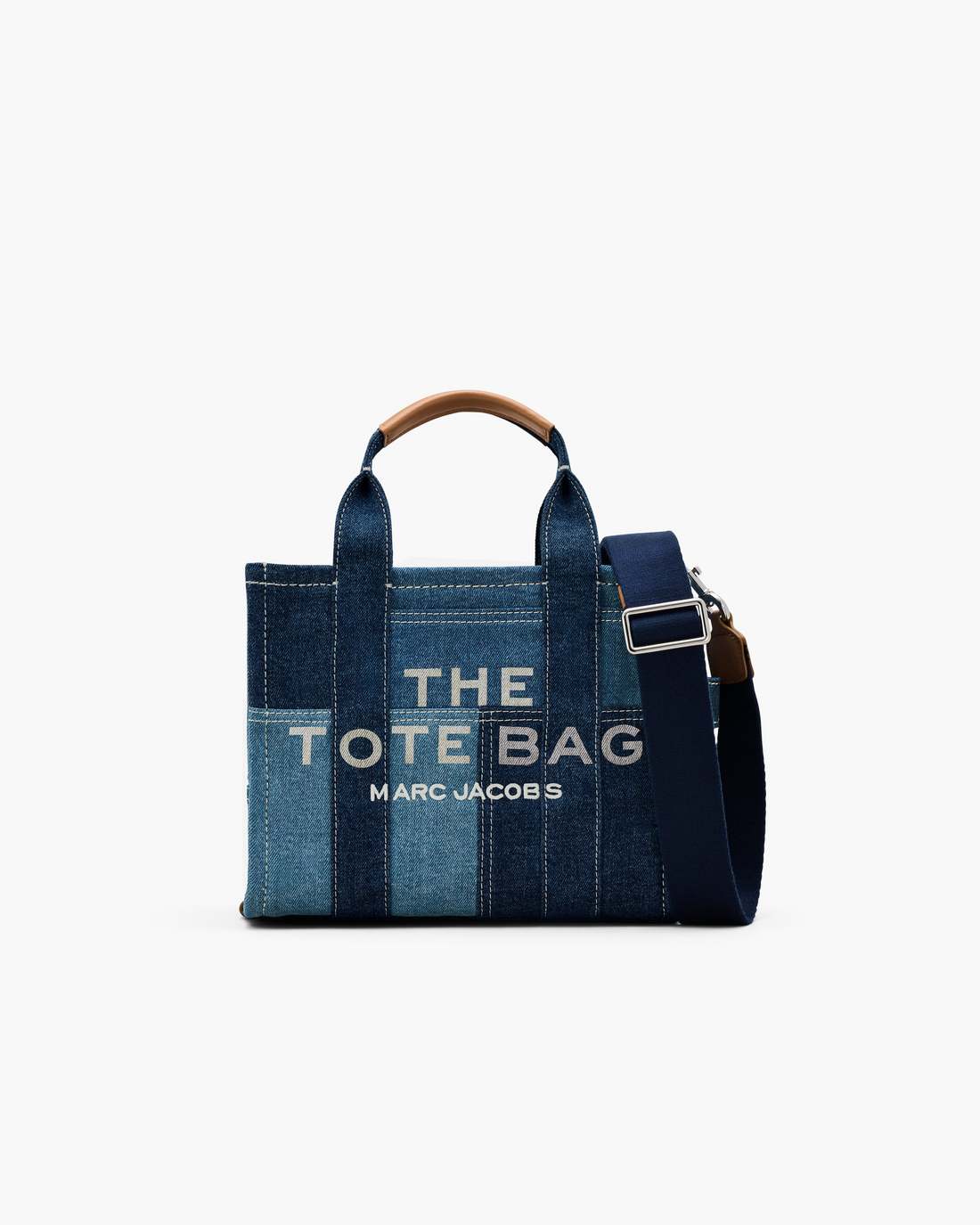 Marc Jacobs Quality | The Denim Small Tote Bag Blue Denim