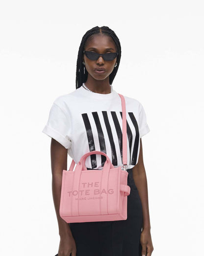 Marc Jacobs Sale | The Leather Small Tote Bag Ribbon Pink