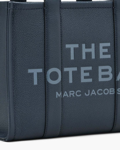 Marc Jacobs Signature | The Leather Medium Tote Bag Blue Sea