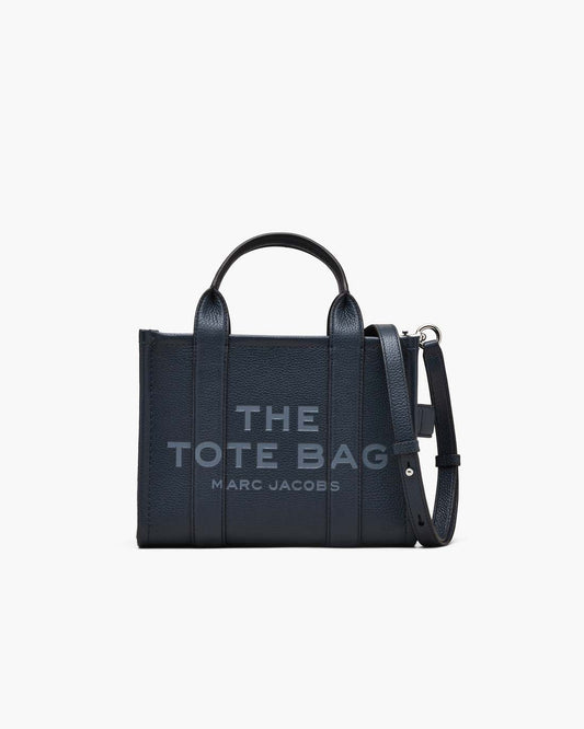 Marc Jacobs Best Price | The Leather Small Tote Bag Blue Sea