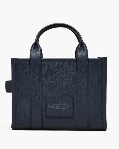 Marc Jacobs Best Price | The Leather Small Tote Bag Blue Sea