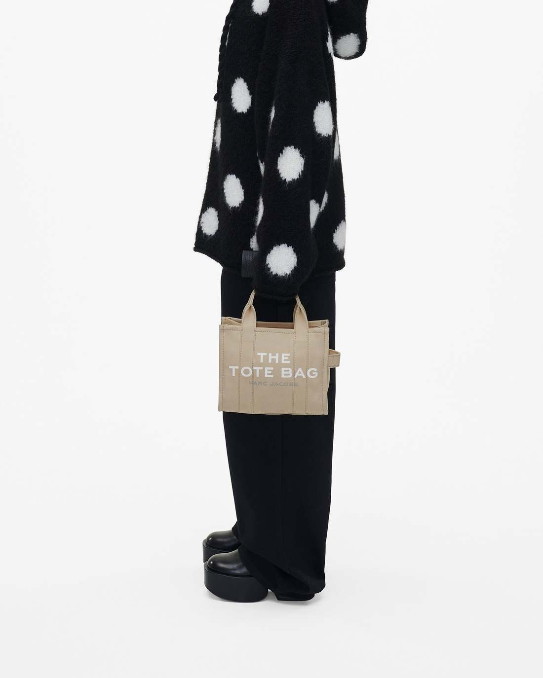 Marc Jacobs Customer Favorite | The Canvas Small Tote Bag Beige