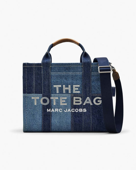 Marc Jacobs Featured | The Denim Medium Tote Bag Blue Denim