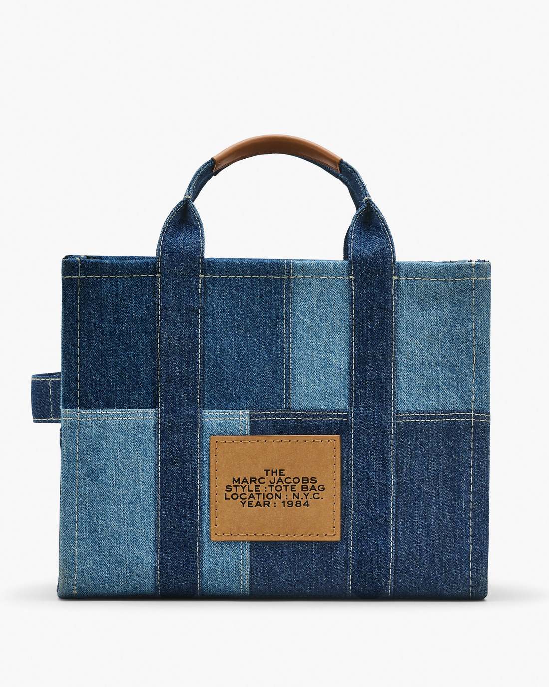 Marc Jacobs Featured | The Denim Medium Tote Bag Blue Denim