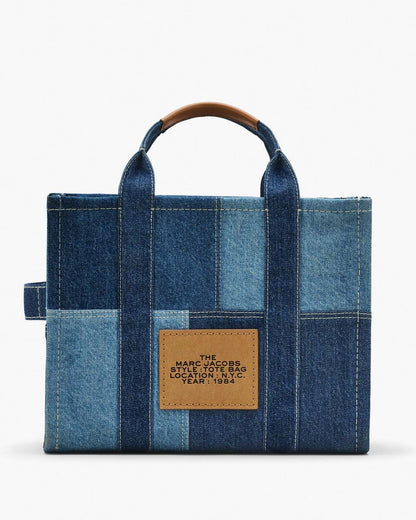 Marc Jacobs Featured | The Denim Medium Tote Bag Blue Denim