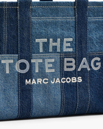 Marc Jacobs Featured | The Denim Medium Tote Bag Blue Denim
