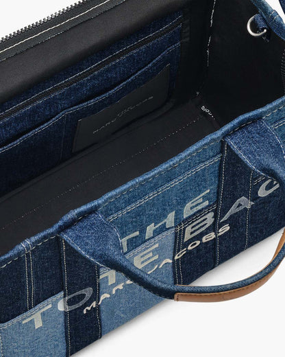 Marc Jacobs Featured | The Denim Medium Tote Bag Blue Denim