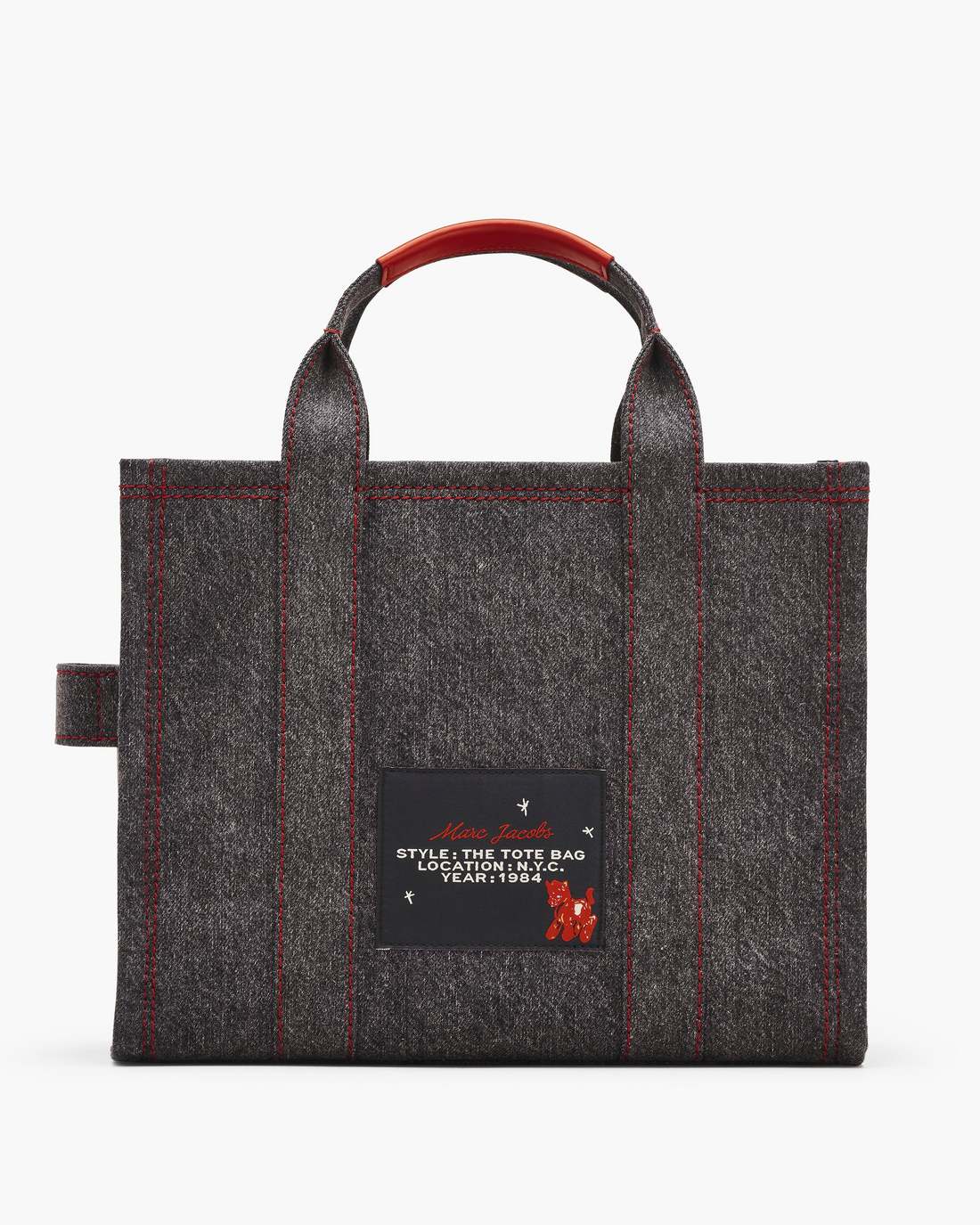 Marc Jacobs Customer Favorite | The Year Of The Horse Canvas Medium Tote Bag Black Multi