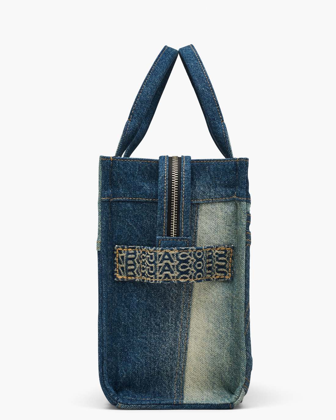 Marc Jacobs Sale | The Deconstructed Denim Medium Tote Bag Indigo Multi