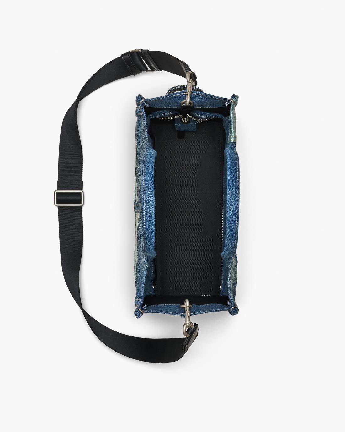 Marc Jacobs Sale | The Deconstructed Denim Medium Tote Bag Indigo Multi