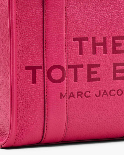 Marc Jacobs Latest | The Leather Small Tote Bag Raspberry Pink