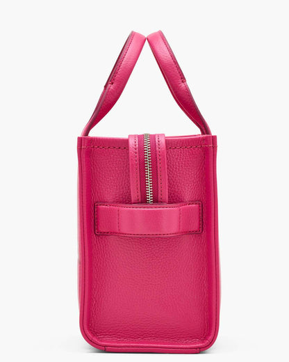Marc Jacobs Latest | The Leather Small Tote Bag Raspberry Pink