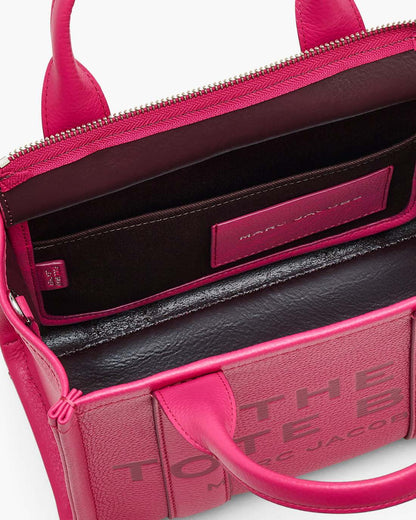 Marc Jacobs Latest | The Leather Small Tote Bag Raspberry Pink