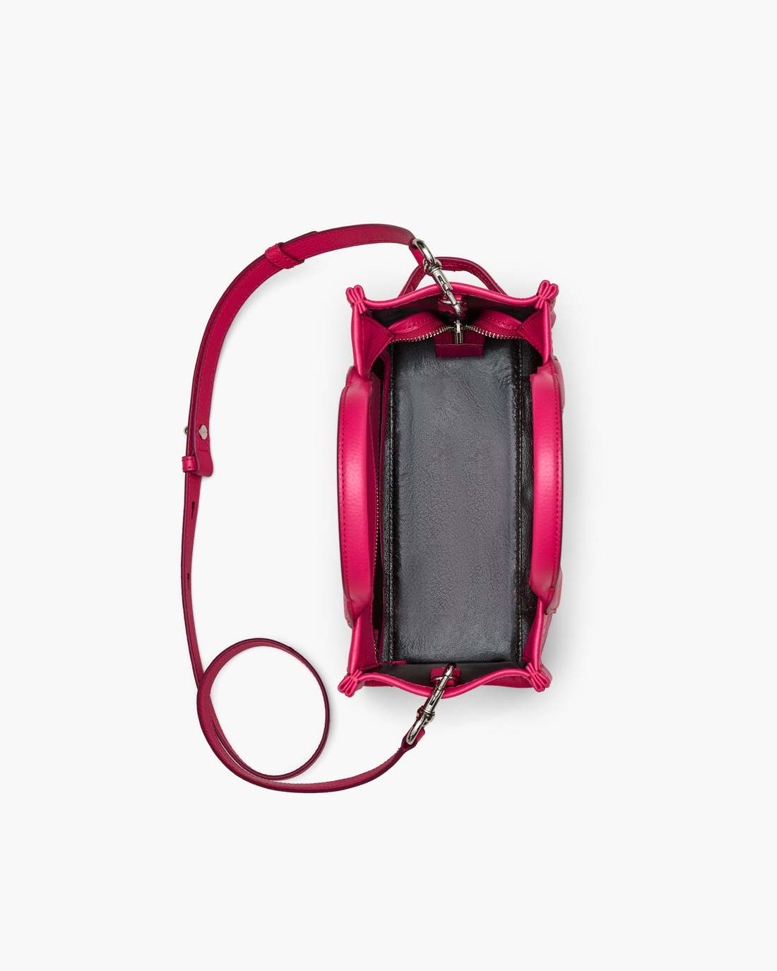 Marc Jacobs Latest | The Leather Small Tote Bag Raspberry Pink
