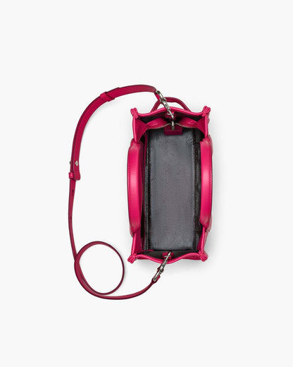 Marc Jacobs Latest | The Leather Small Tote Bag Raspberry Pink