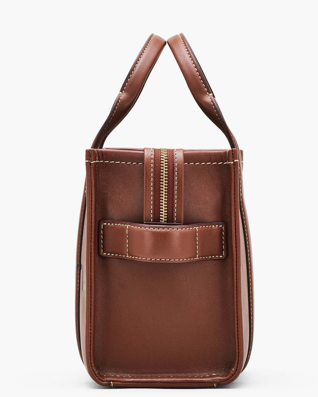 Marc Jacobs Best Seller | The A.P.C. X Marc Jacobs Leather Small Tote Bag Hazelnut