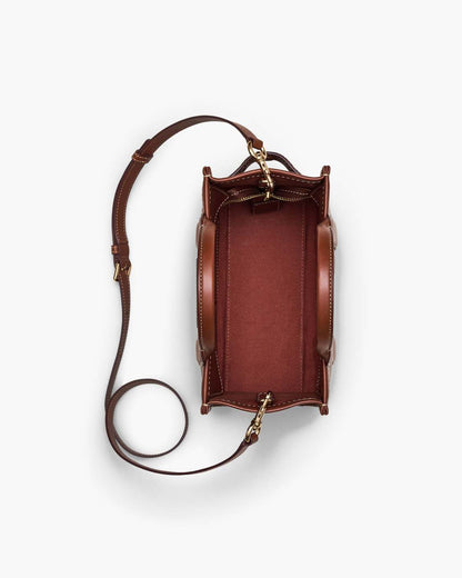 Marc Jacobs Best Seller | The A.P.C. X Marc Jacobs Leather Small Tote Bag Hazelnut
