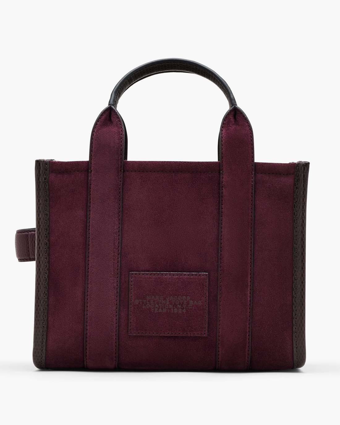 Marc Jacobs Value | The Suede Small Tote Bag Dark Plum