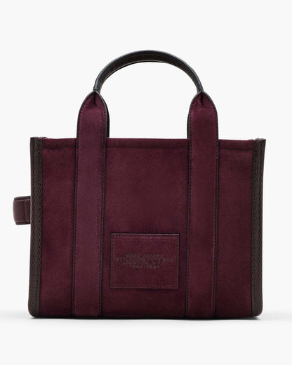 Marc Jacobs Value | The Suede Small Tote Bag Dark Plum