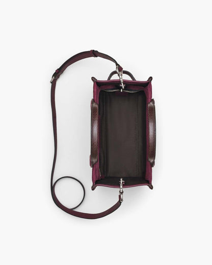 Marc Jacobs Value | The Suede Small Tote Bag Dark Plum